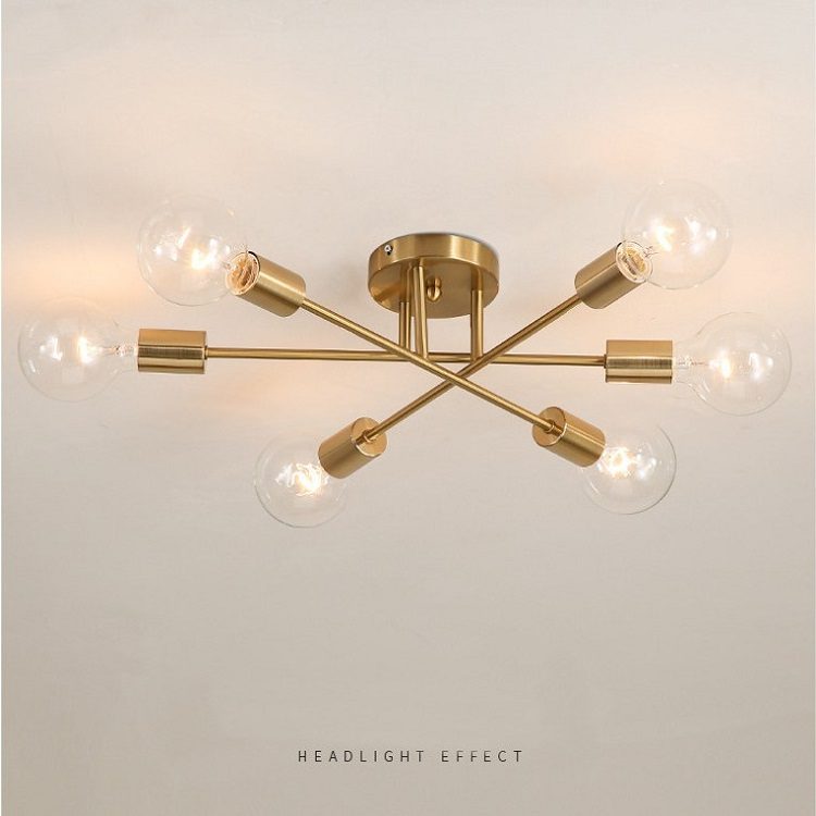 6 Heads Modern Ceiling Chandelier